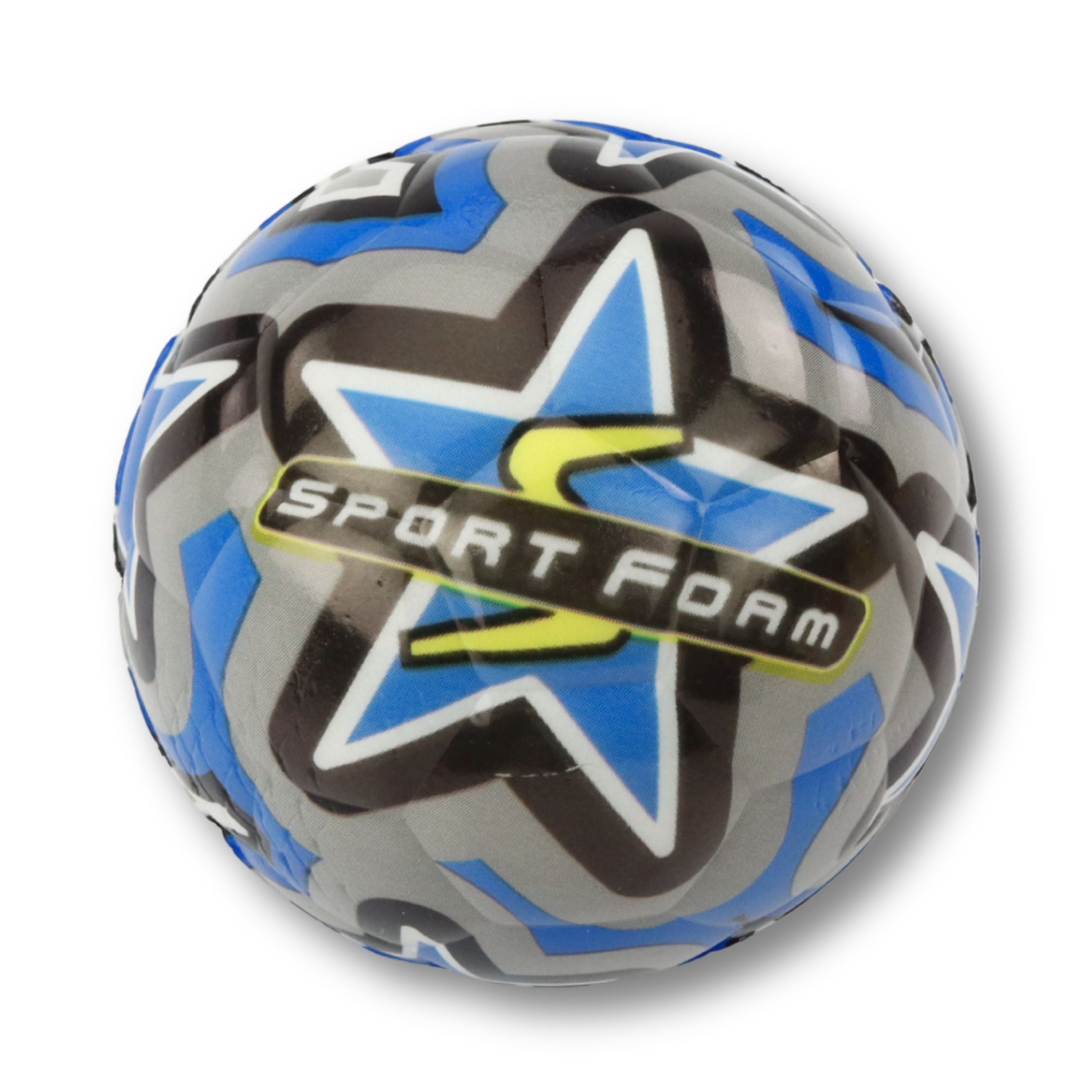 Set Of Sport Foam Balls For Bouncing Squeezing Foam Colorful 7cm