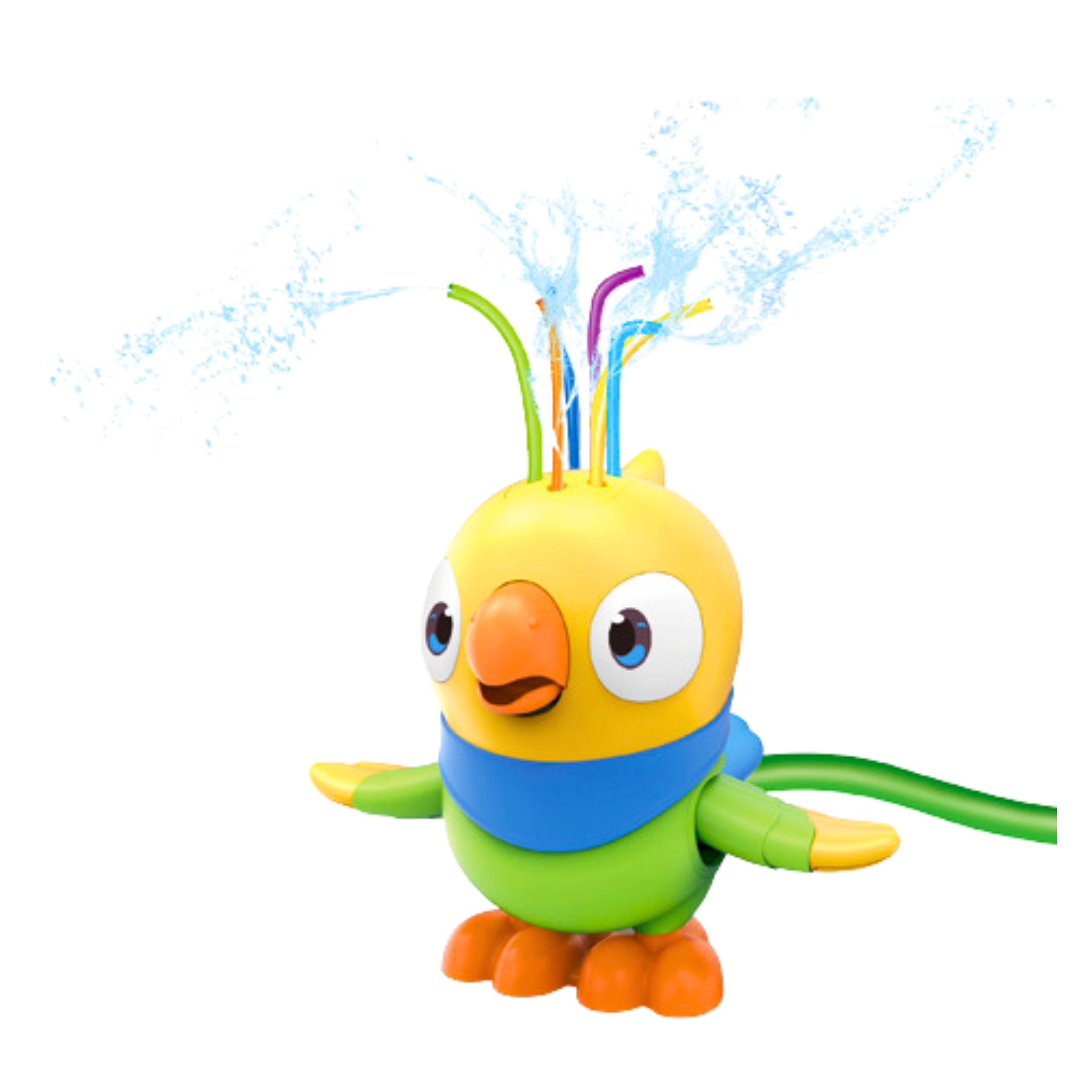 Water Toy Fountain Parrot Moving Elements Yellow