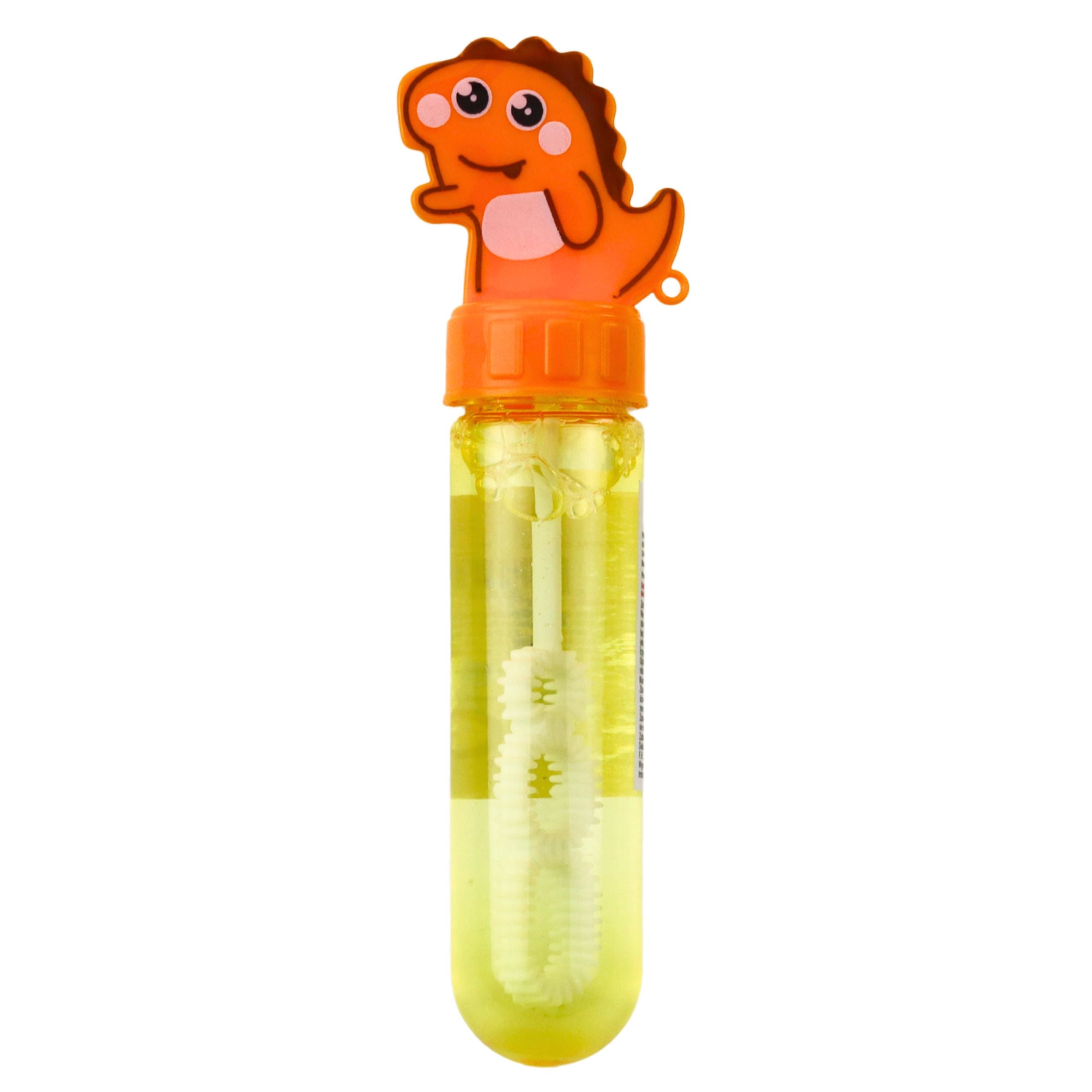 Dinosaur Soap Bubbles 3 Holes Mix Colors 30ml