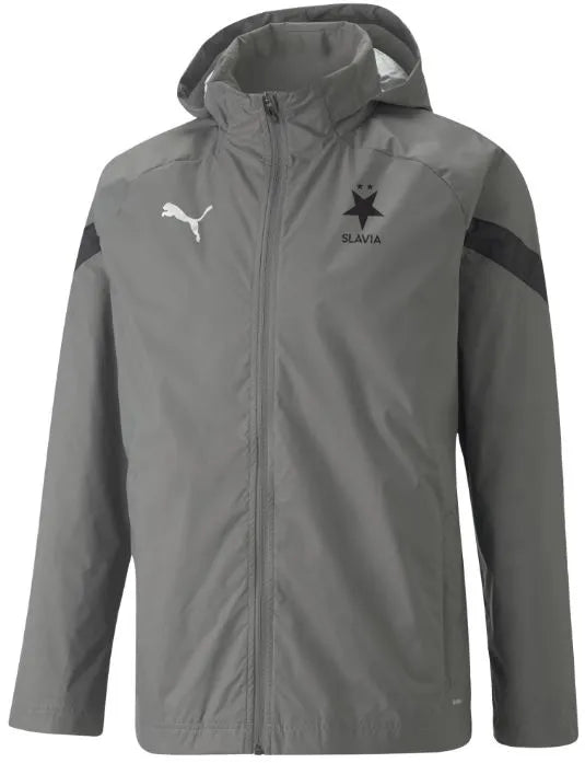 Chaqueta para hombre Slavia Puma Teamfinal All Weather Jacket Gris