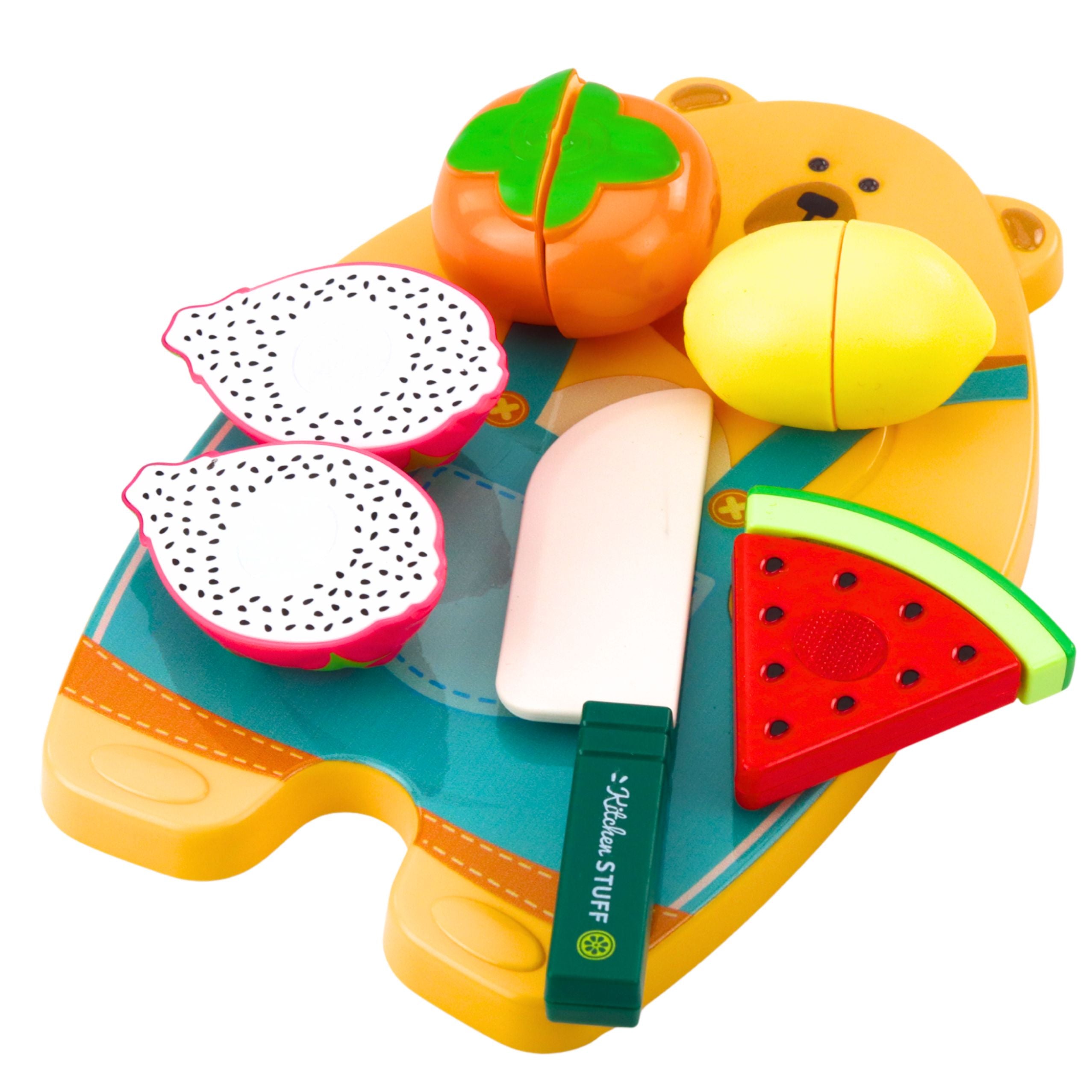 Fruit Chopping Set Board Knife Educational Accessories For Children