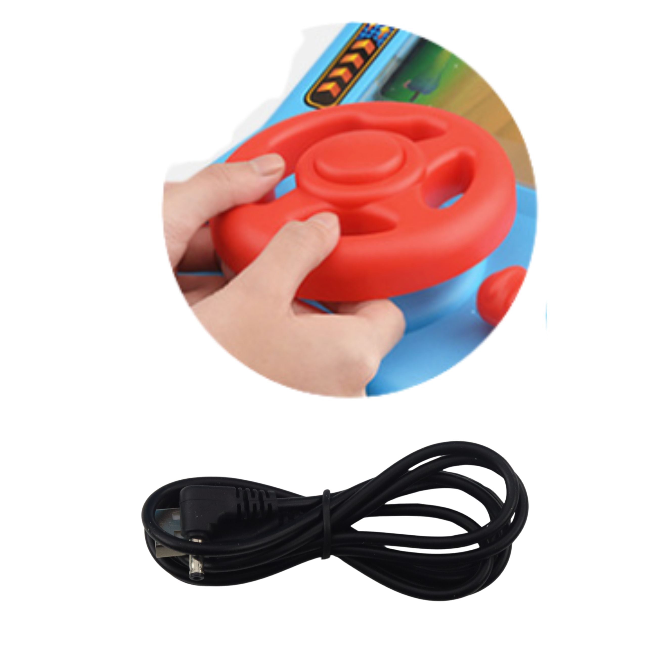 Interactive Driving Simulator Steering Wheel Speed change Sounds