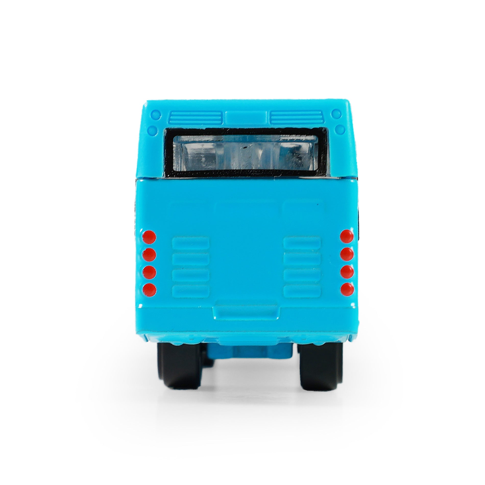 Ônibus metálico Dpo Ostrava Azul 8 cm