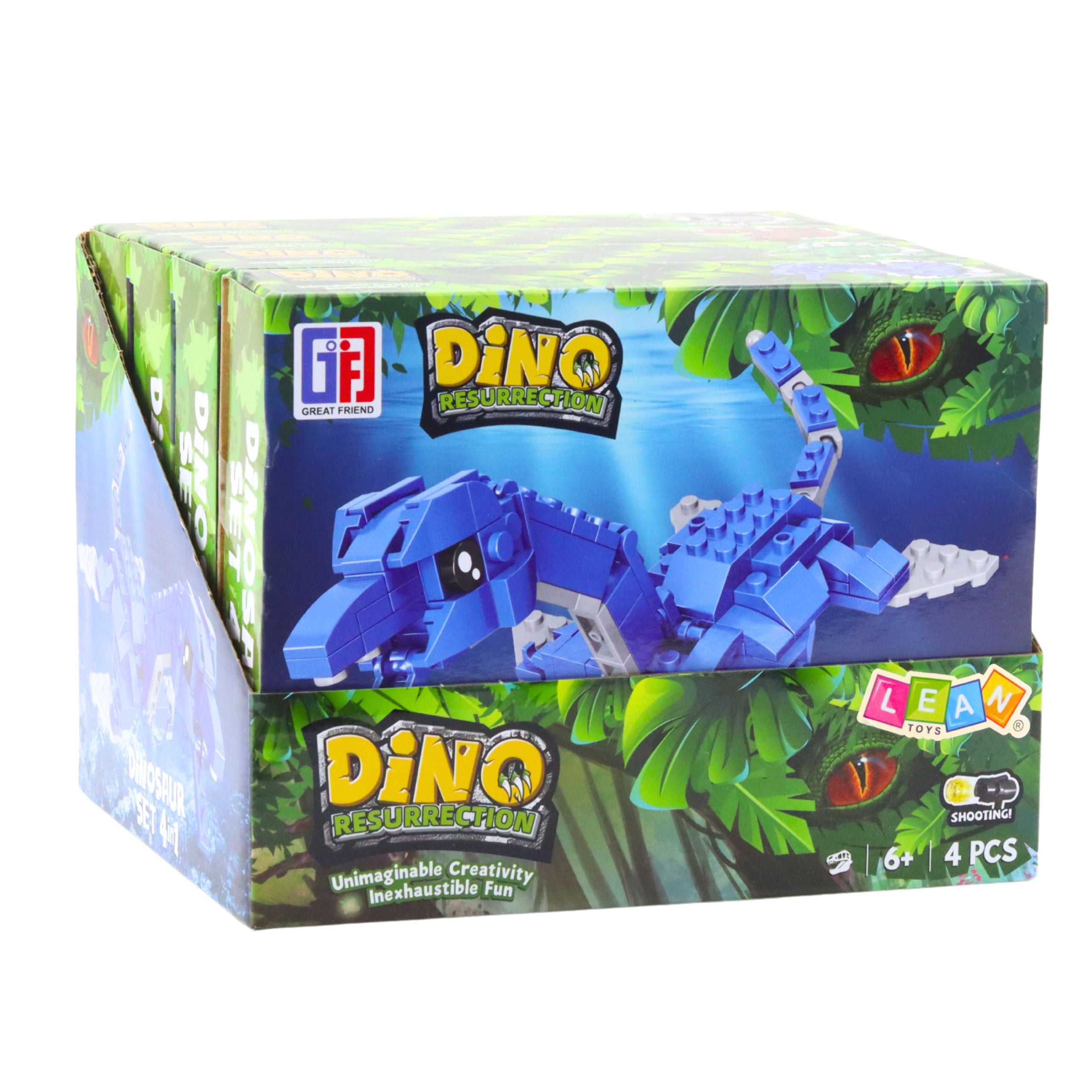 Construction Blocks Set Dinosaur Robot 2in1 148-175 Pcs Mix
