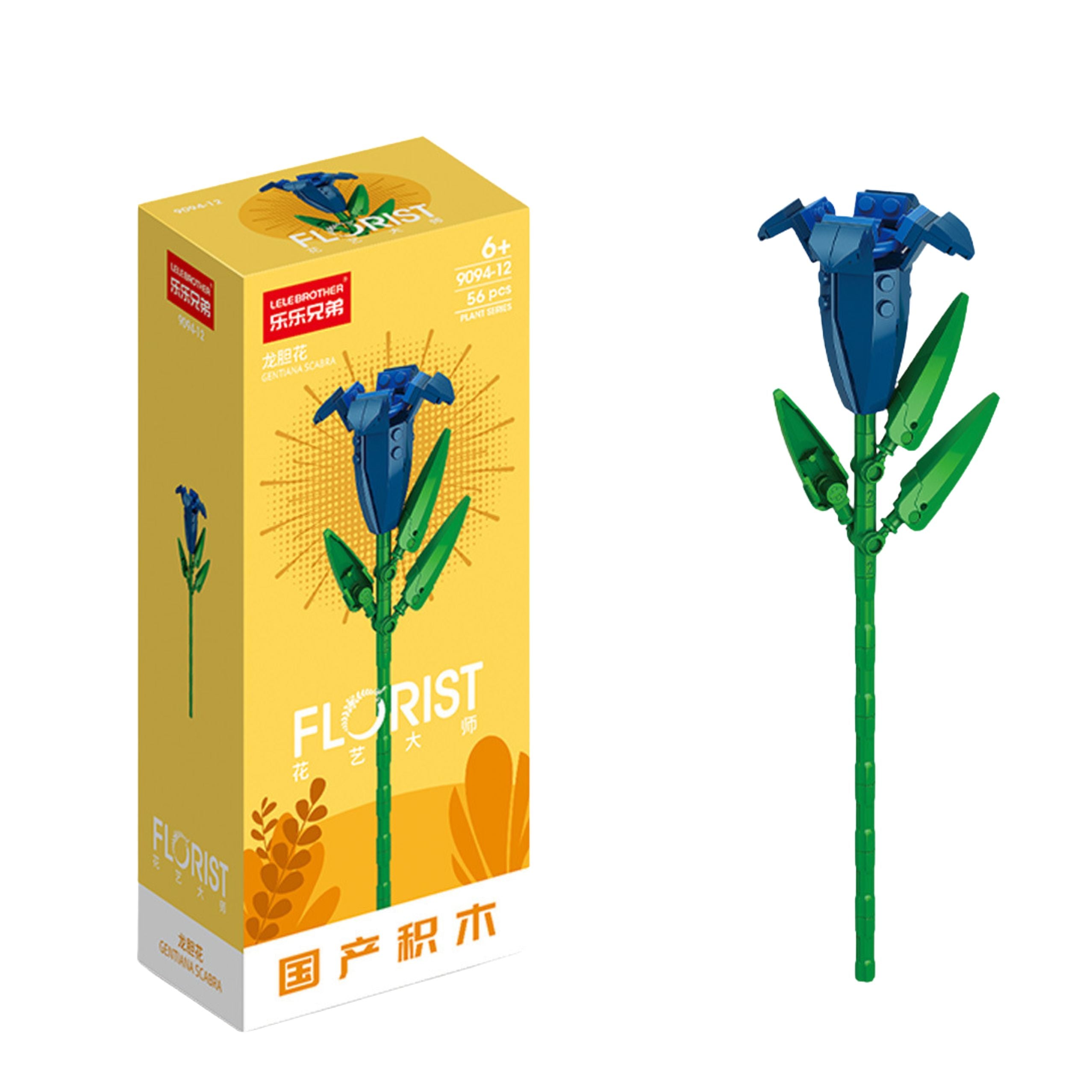 Construction Blocks Single Decorative Flower 56-245 Pcs.