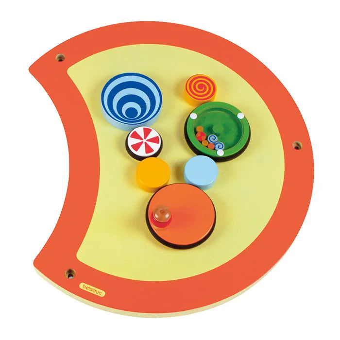 Стенна играчка Beleduc Caterpillar Pegtop