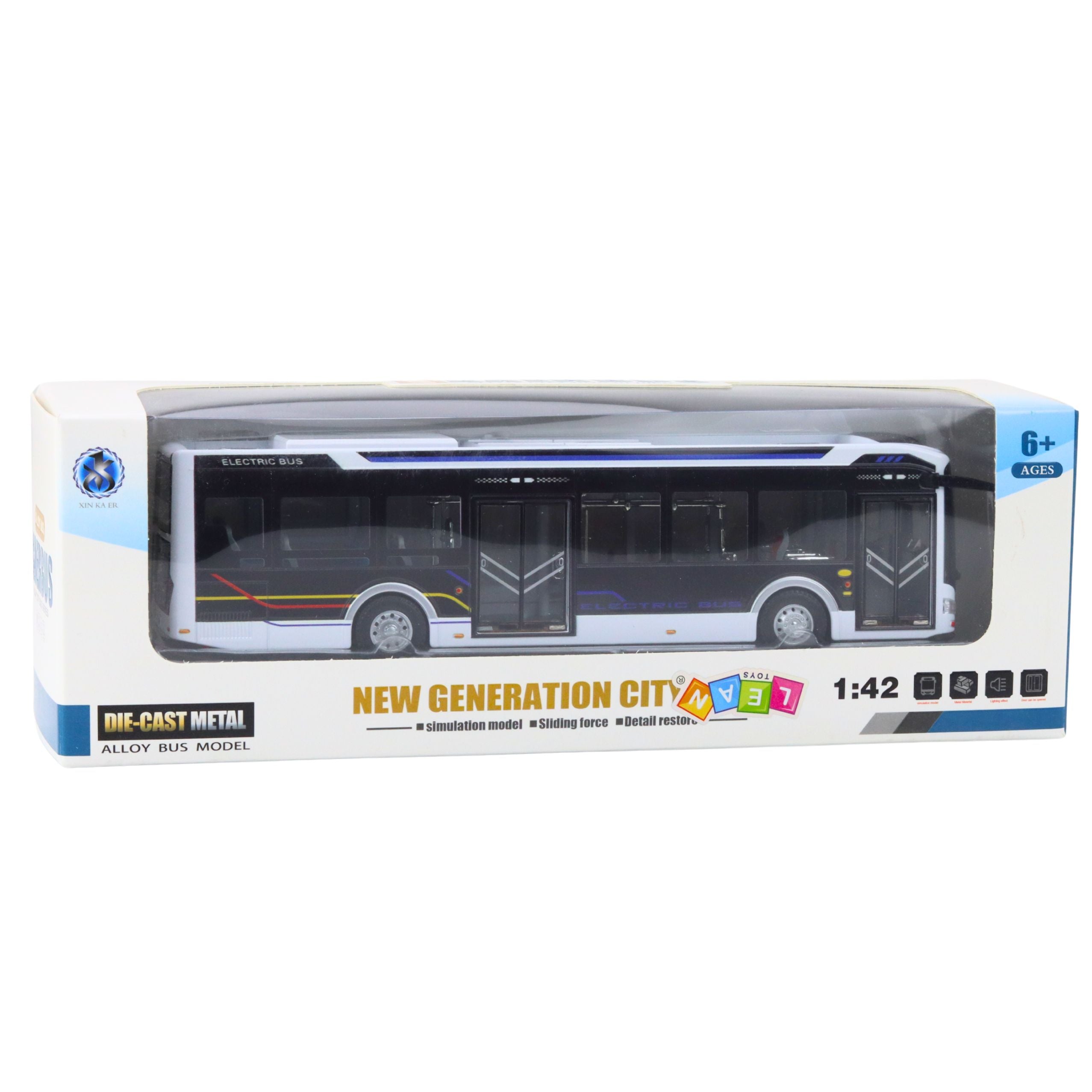 Metal City Bus White