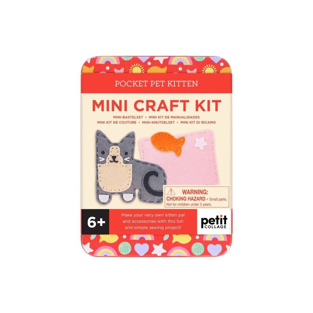 Kit de cusut Mini Petit Collage Kitten