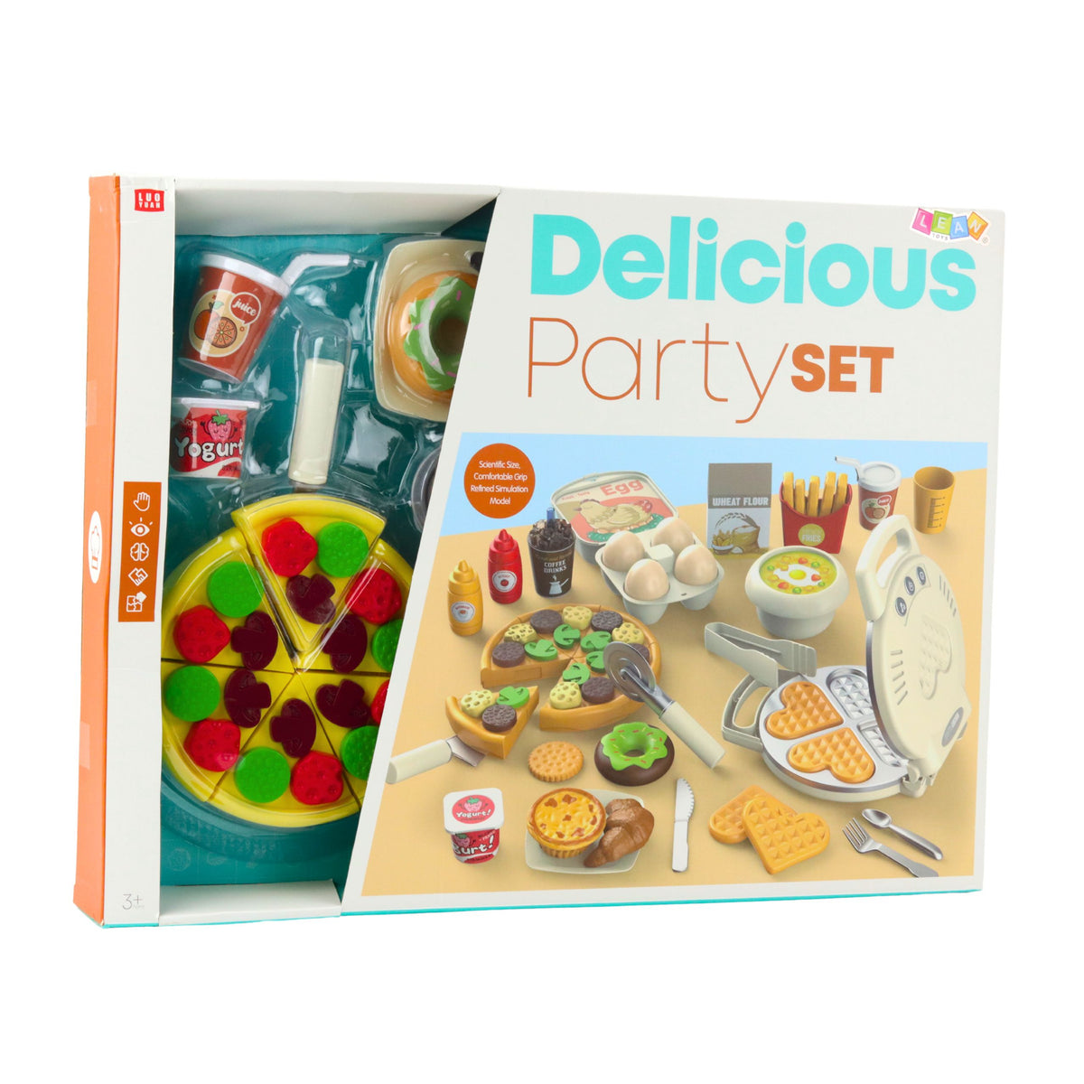 Pizza Waffle Set With Add-ons Kitchen Accessories For Kids