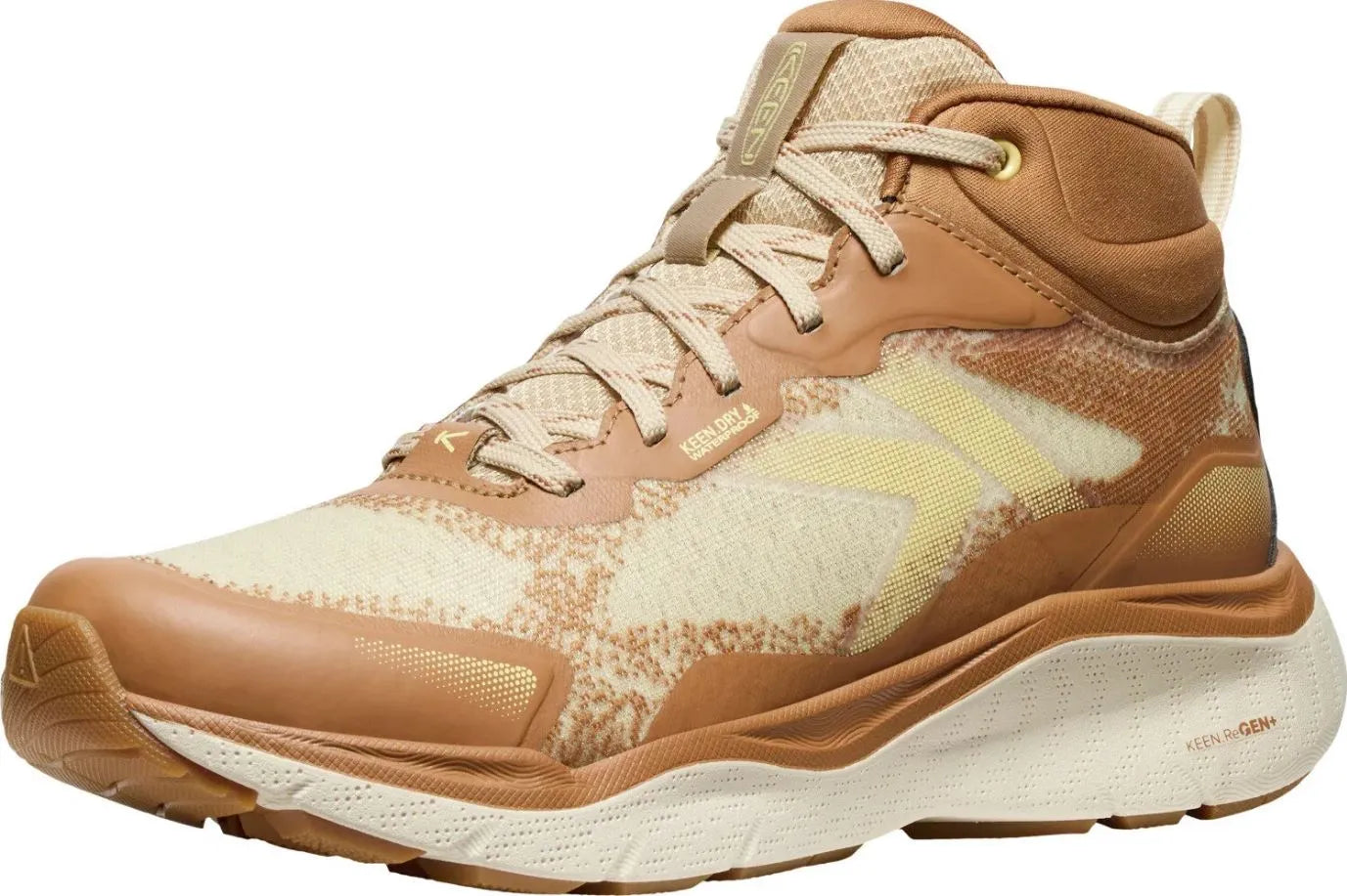 Pantofi Dama Keen Wmns Leiki Mid Wp Safari/chipmunk Brown