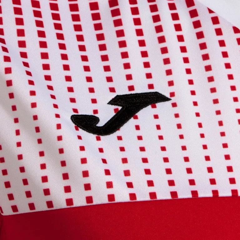 T-shirt joma eco supernova rosso-bianco donna rossa/bianca l