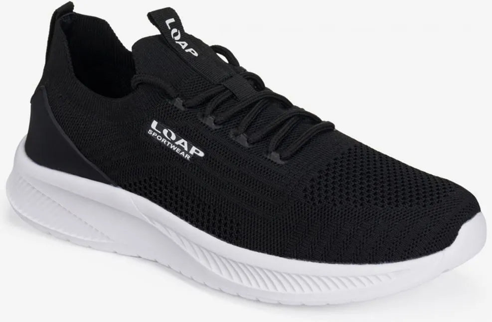 Pánske topánky na voľný čas Loap Moor Blk-gry Black