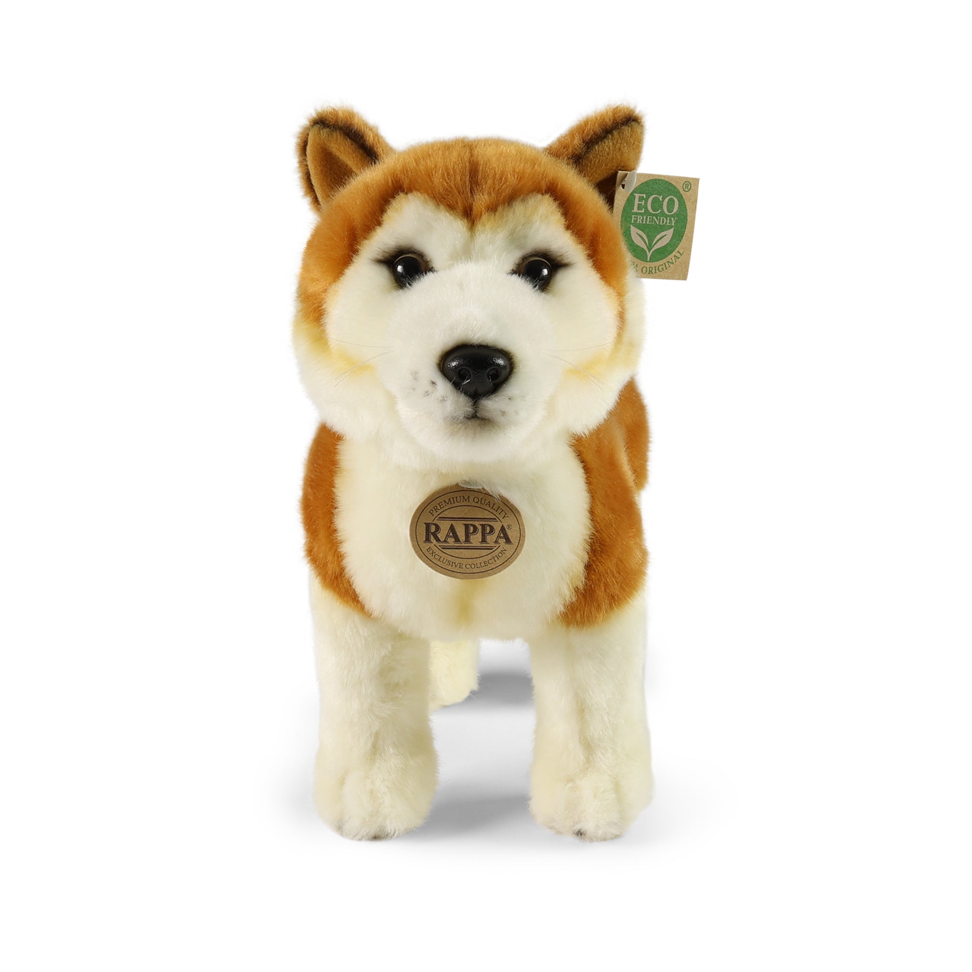Plüss Akita Inu 30 cm Környezetbarát