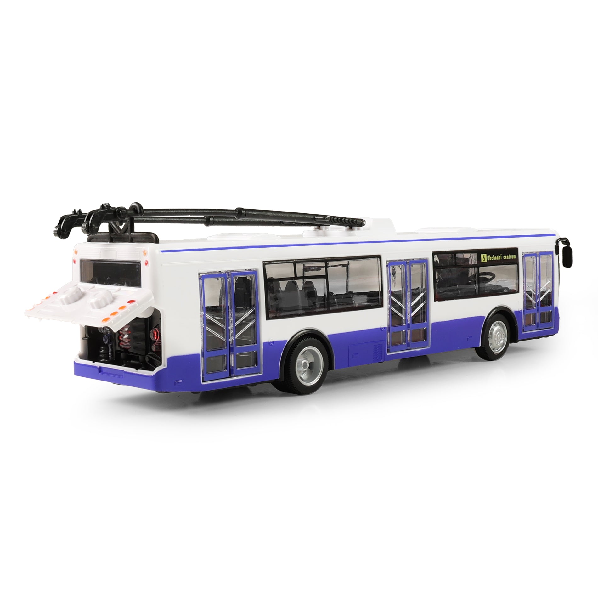 Trolibusz cseh jelentési megállók 28 cm