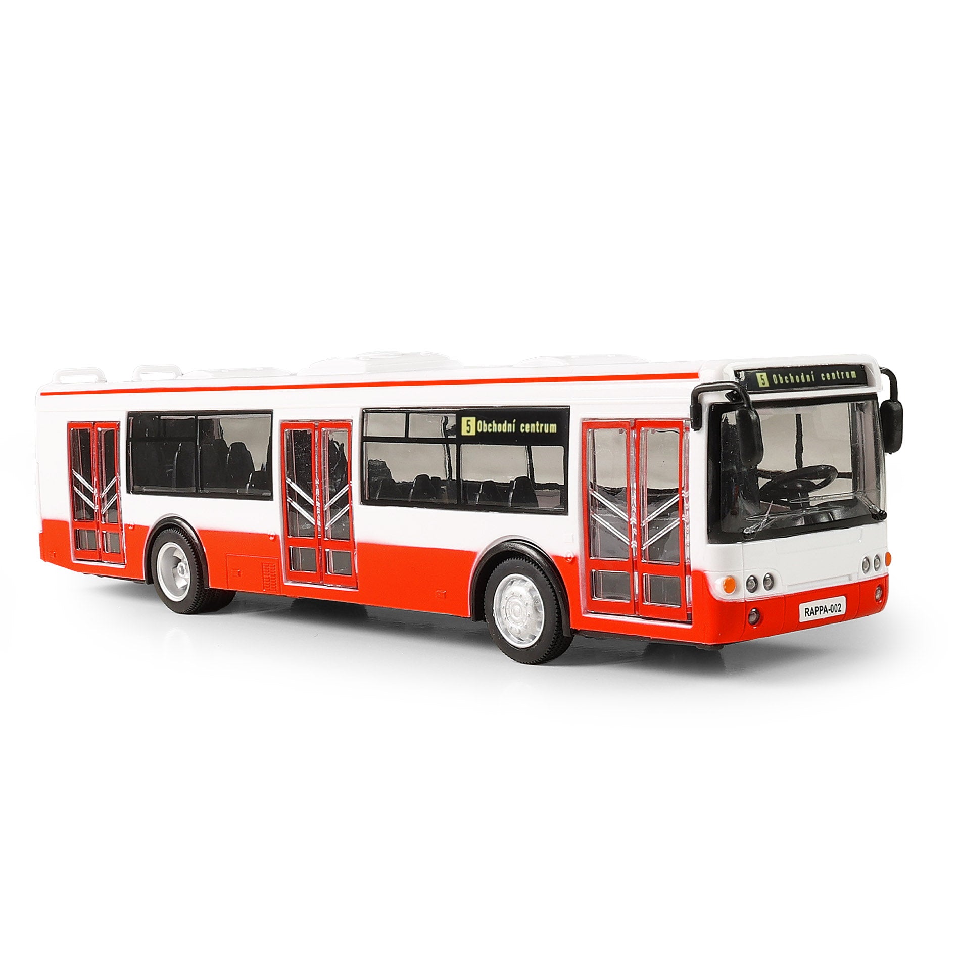 De bus Tsjechische rapportage stopt 28 cm