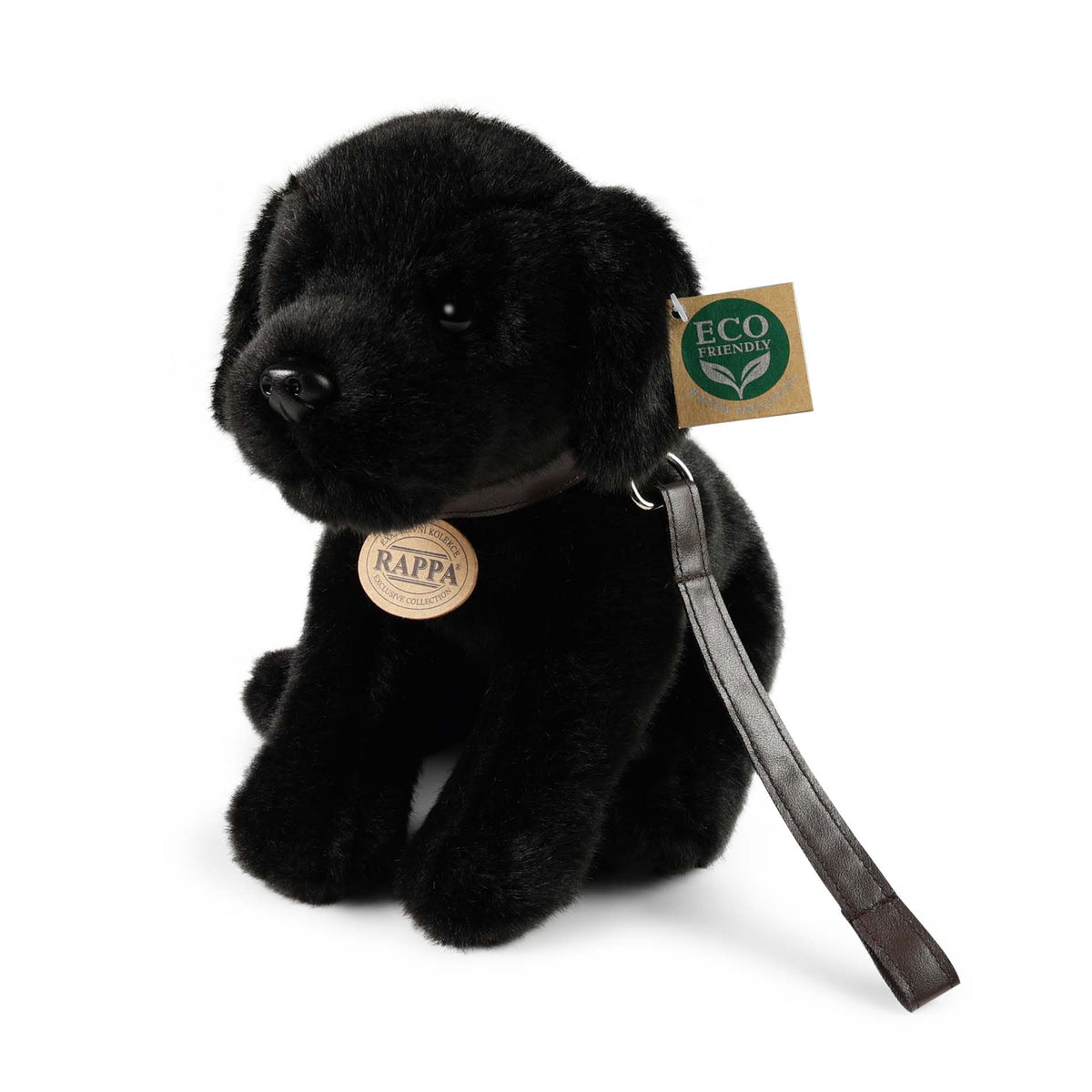 Plüss labrador retriever pórázzal 25 cm Eco-f.