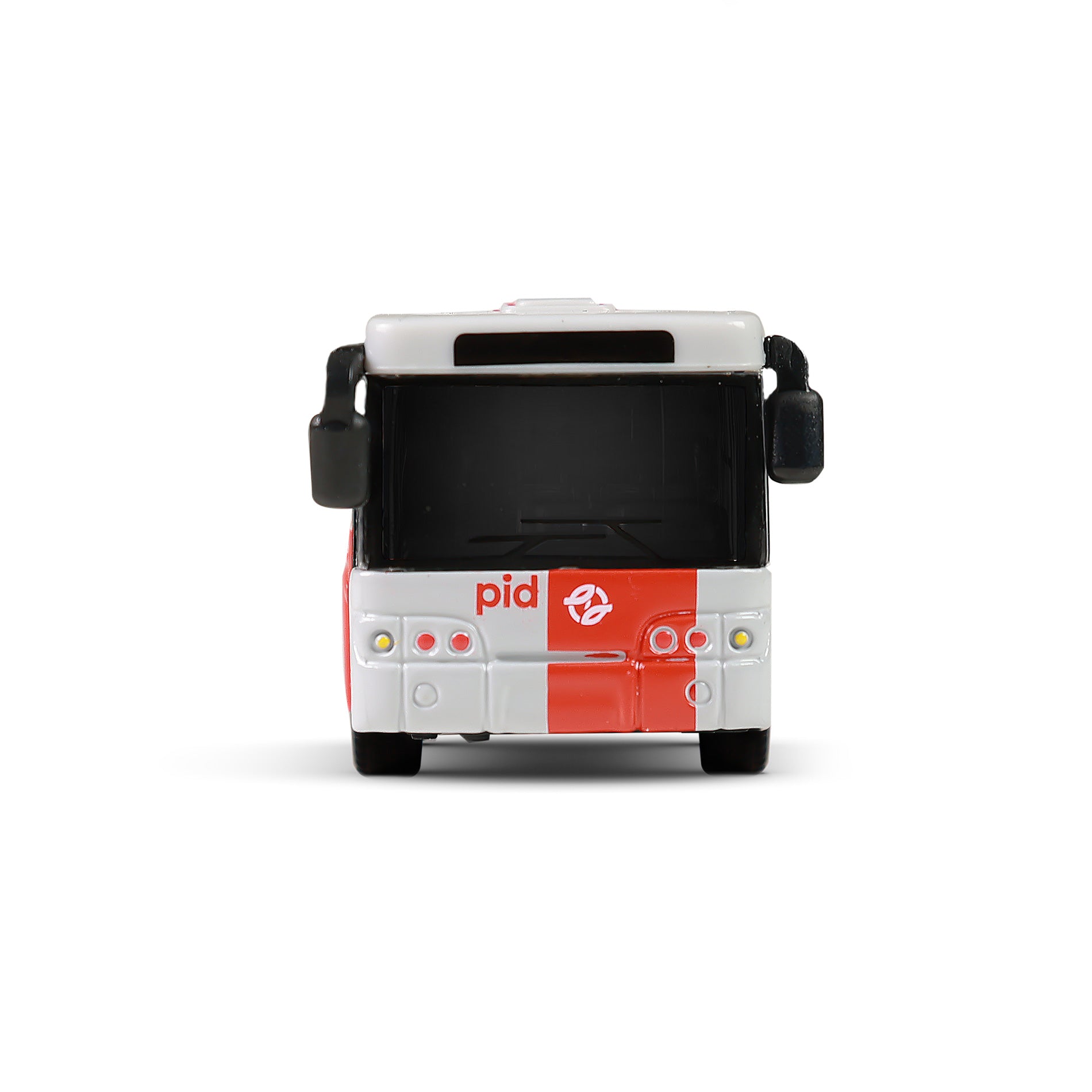 Metal Bus Pid Prague Red 18 Cm