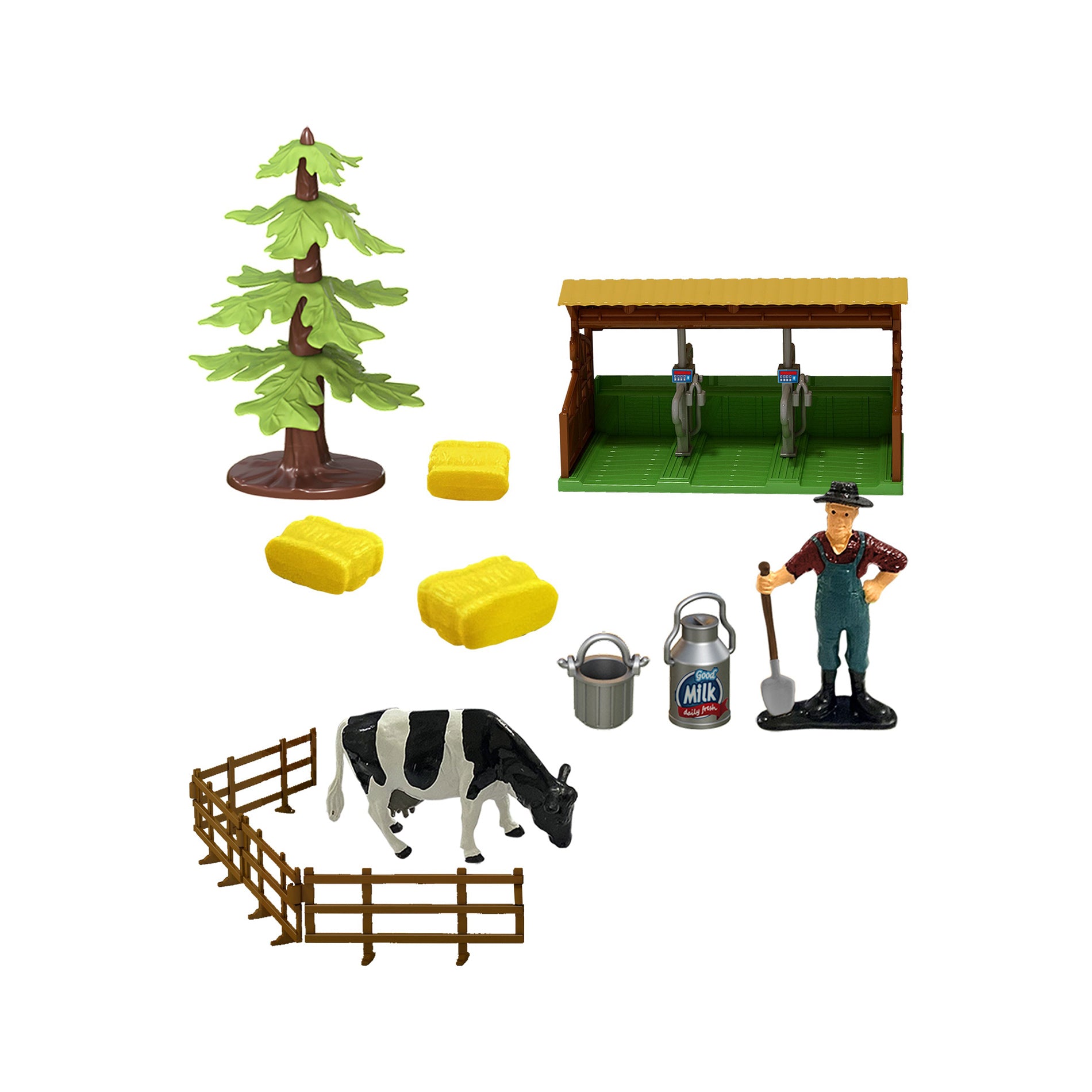 Tractor With Siding And Accessories