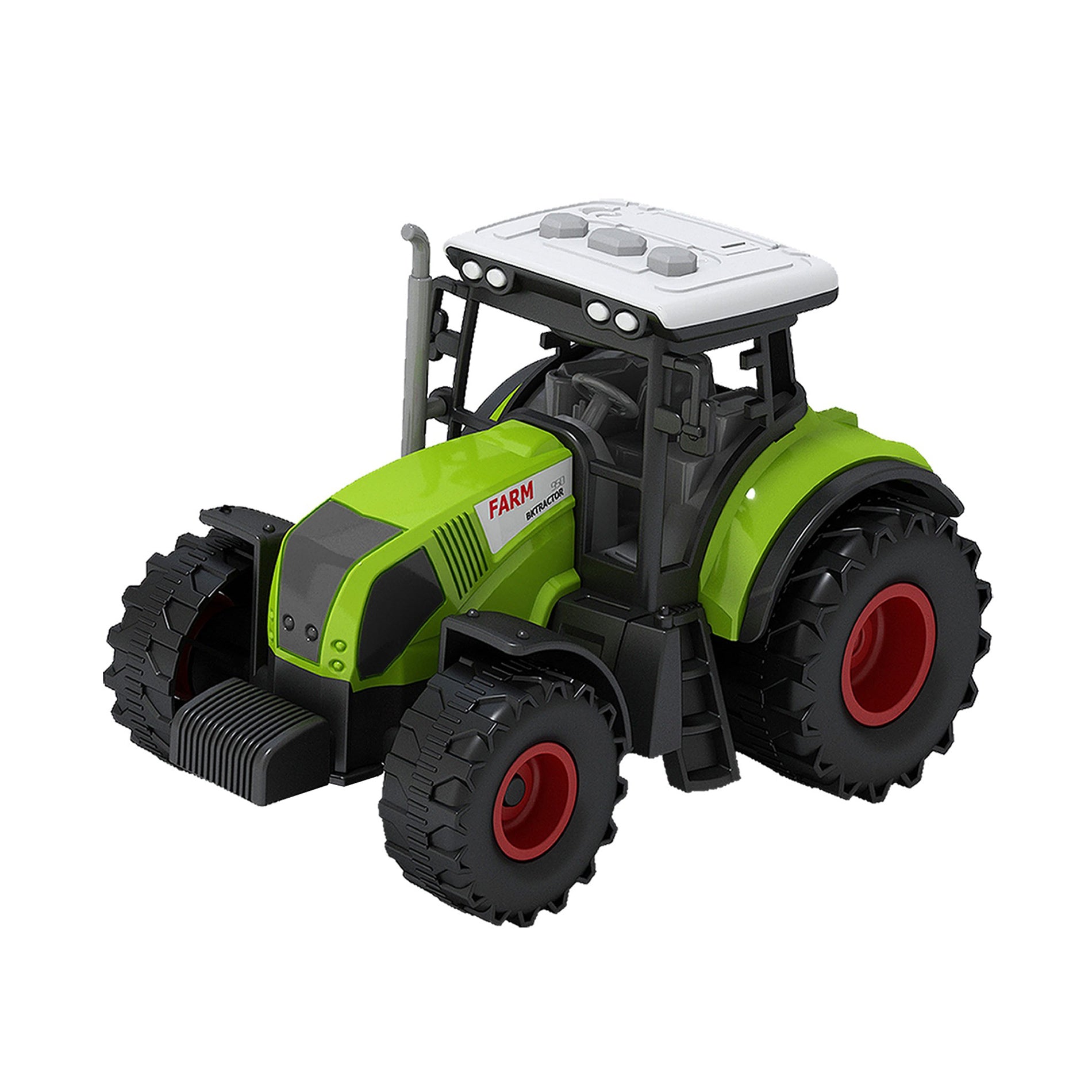Tractor With Siding And Accessories