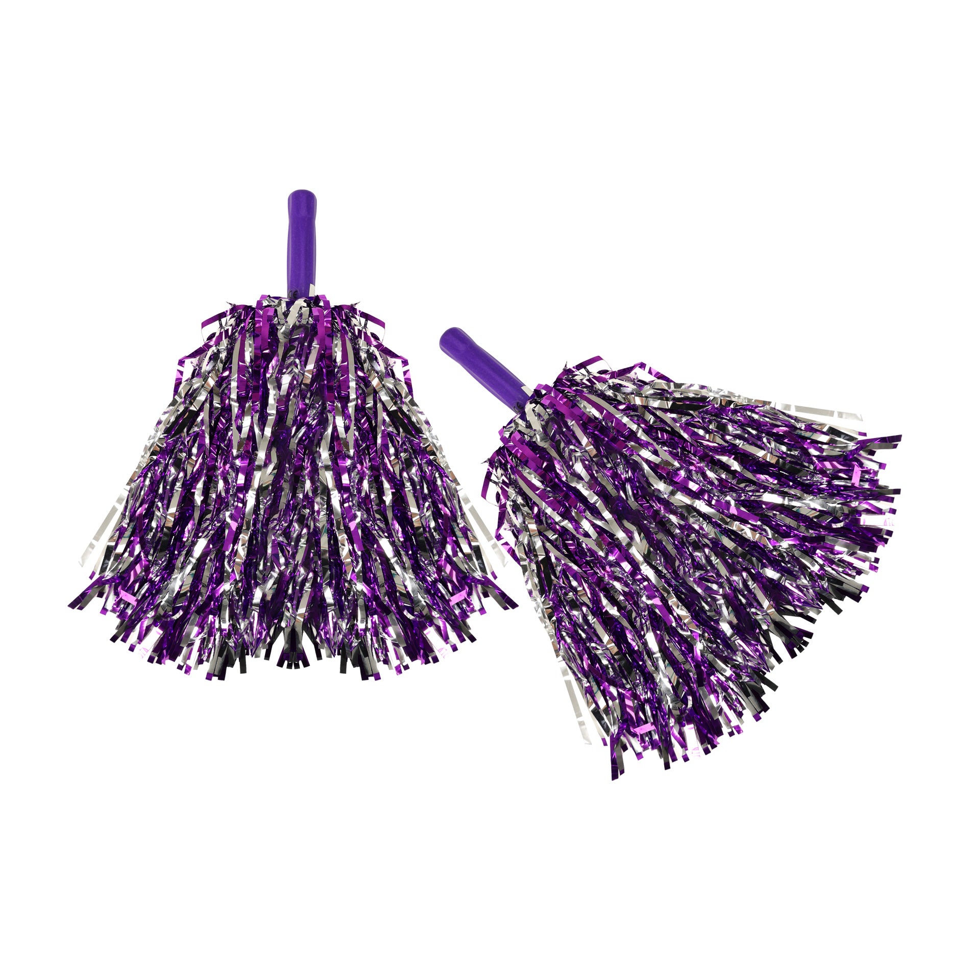 Pom Pom Waver morado-plateado