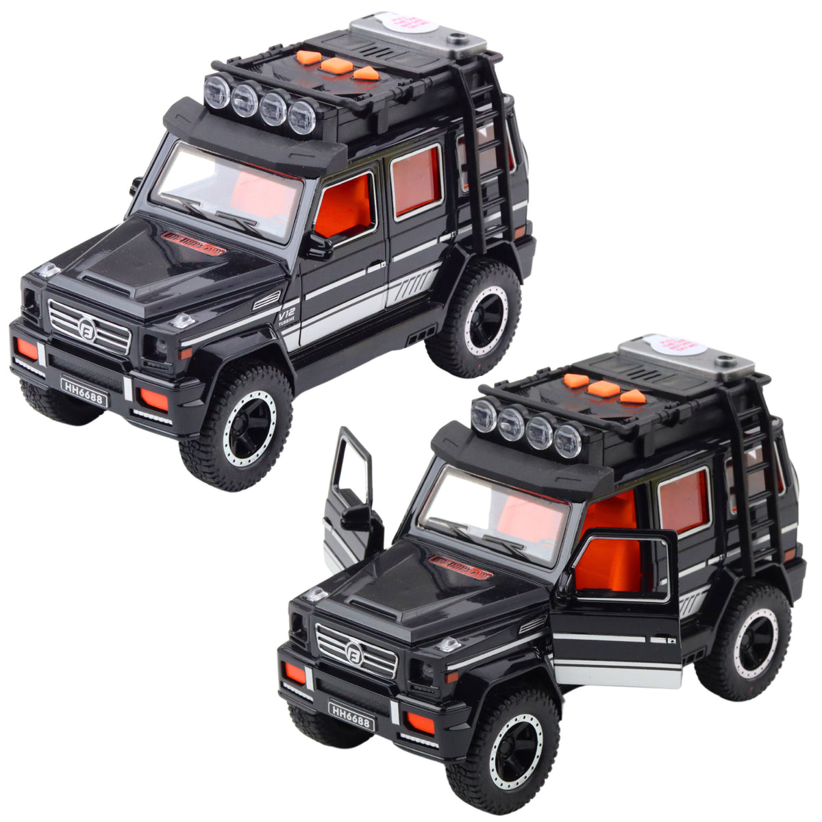 Off-road Vehicle Hh6688 Opening Doors Drive Lights Sounds Mix