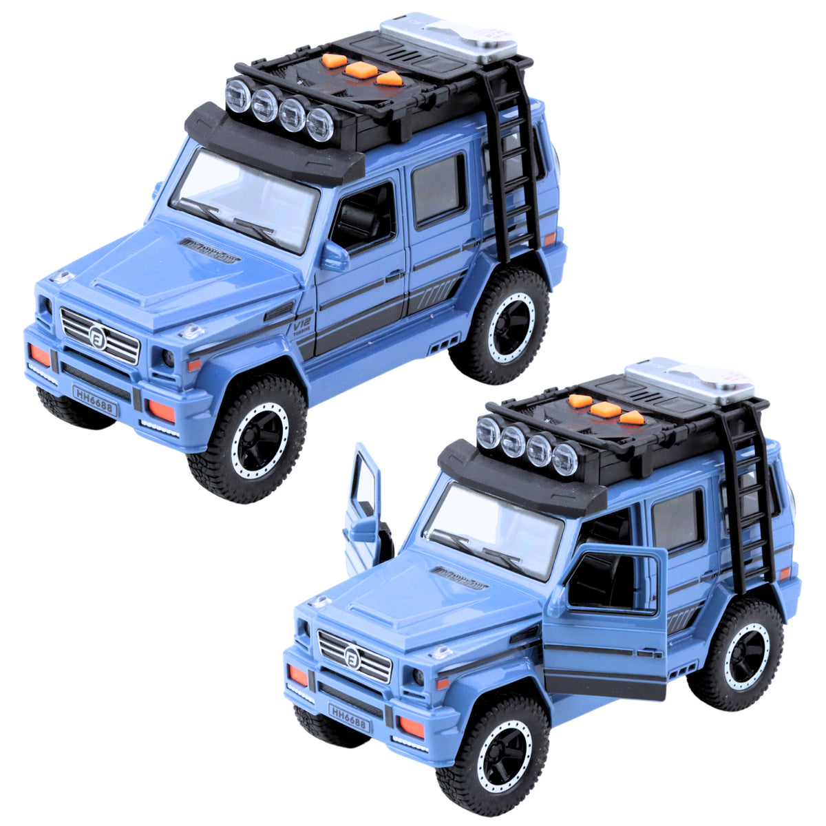 Off-road Vehicle Hh6688 Opening Doors Drive Lights Sounds Mix
