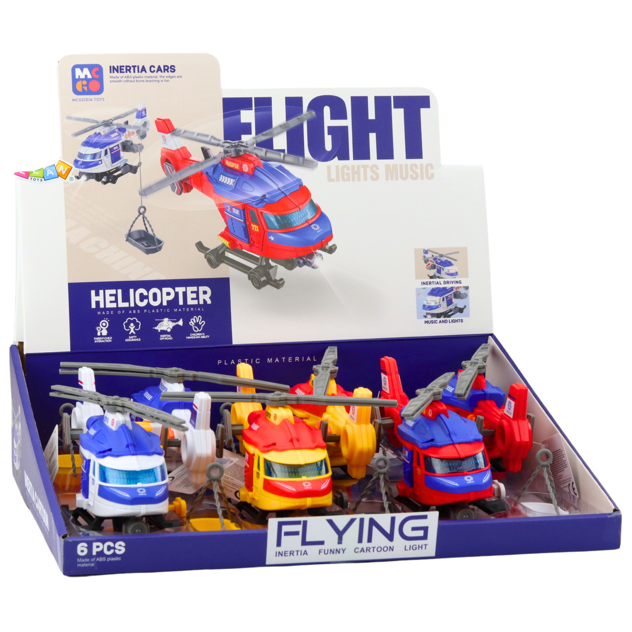 Rescue Helicopter Stretcher Hook Winch Drive Lights Sounds Mix