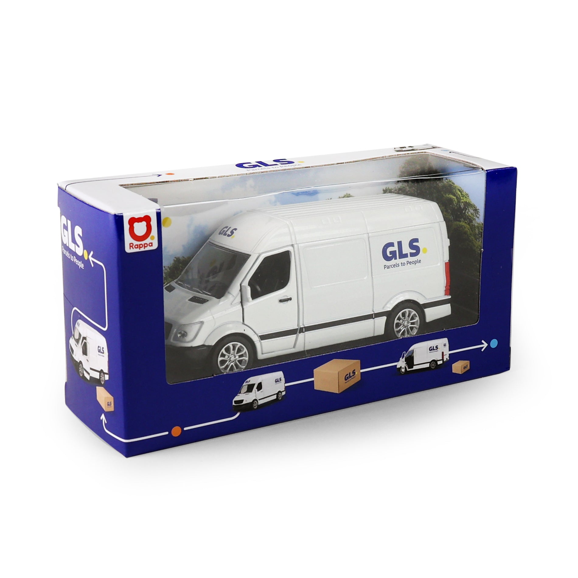 Larger Car Metal Gls 12cm Opening Doors