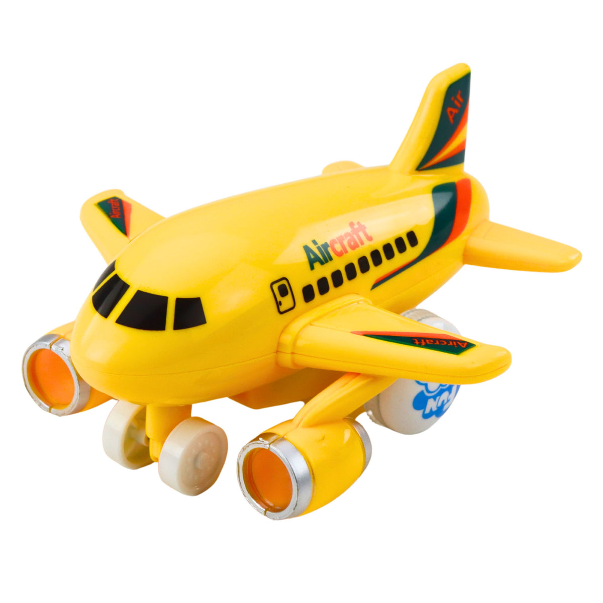 Passenger Plane With Motorized Light And Sound Effects Mix
