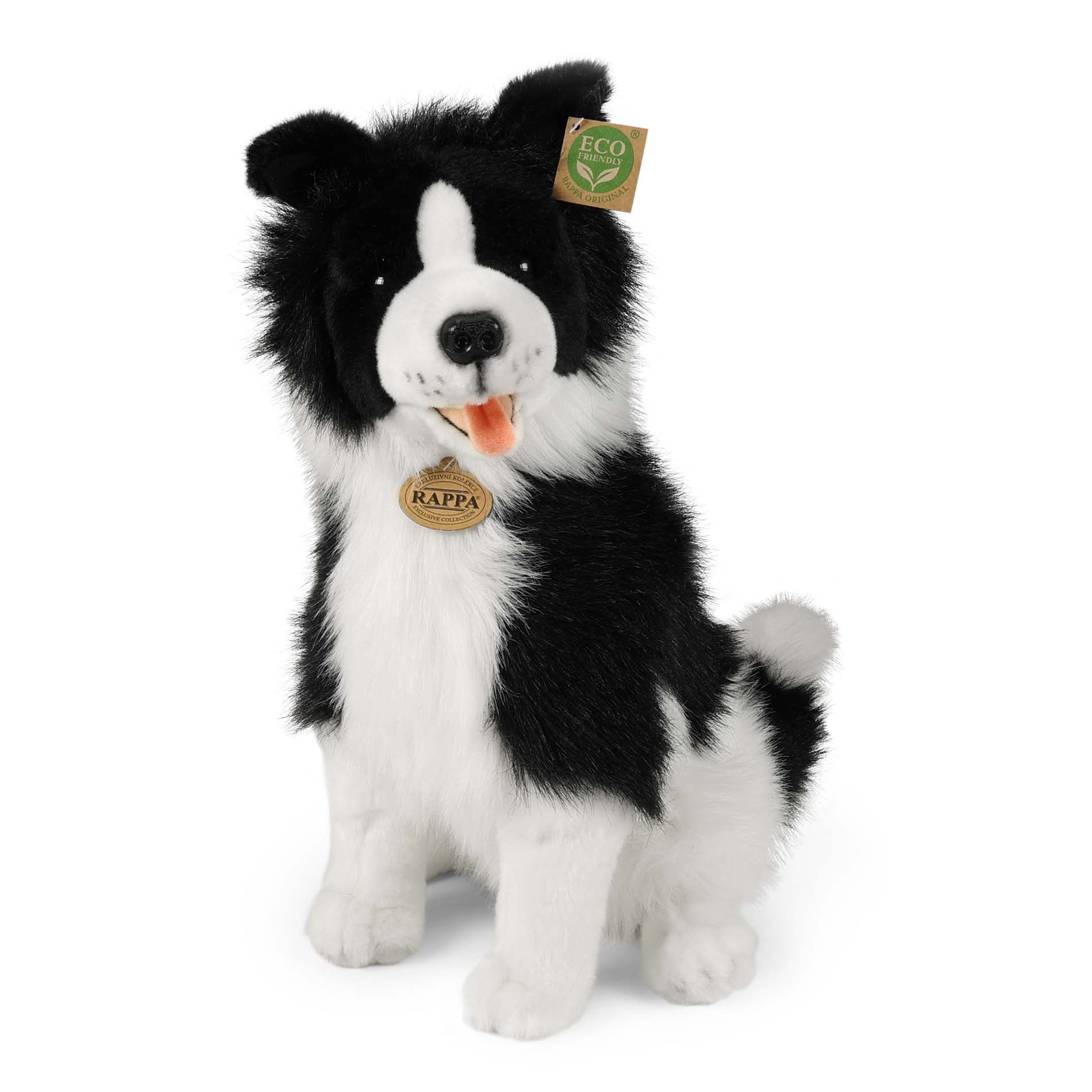 Plush Border Collie 40 Cm Eco-friendly