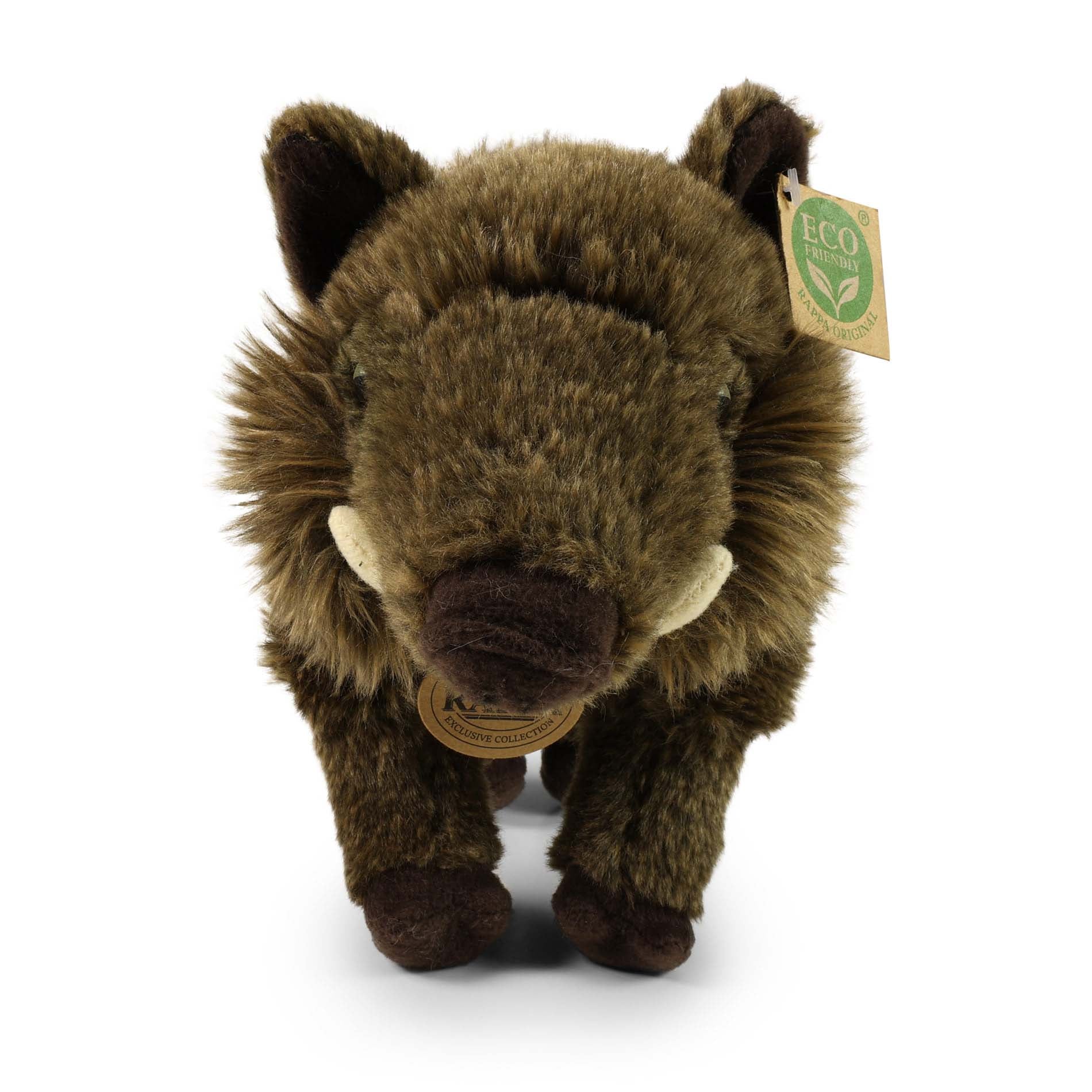 Plush Wild Boar 28 Cm Eco-friendly