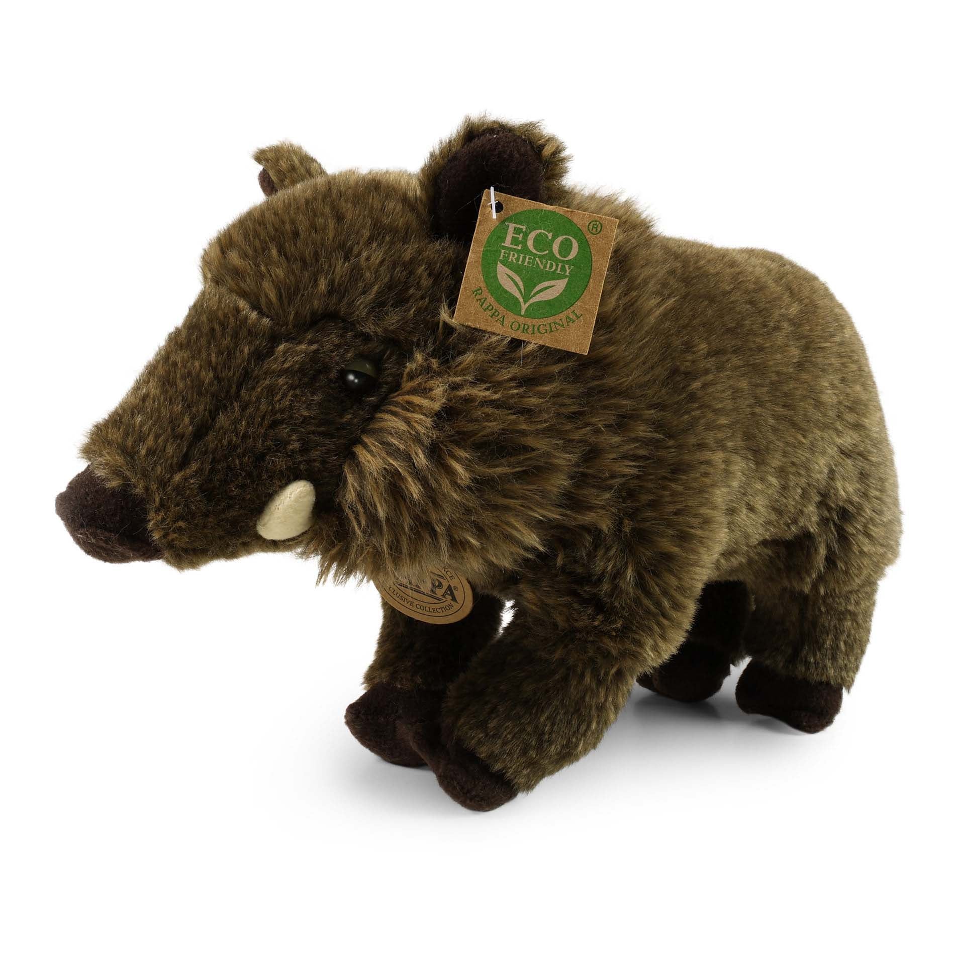 Plush Wild Boar 28 Cm Eco-friendly