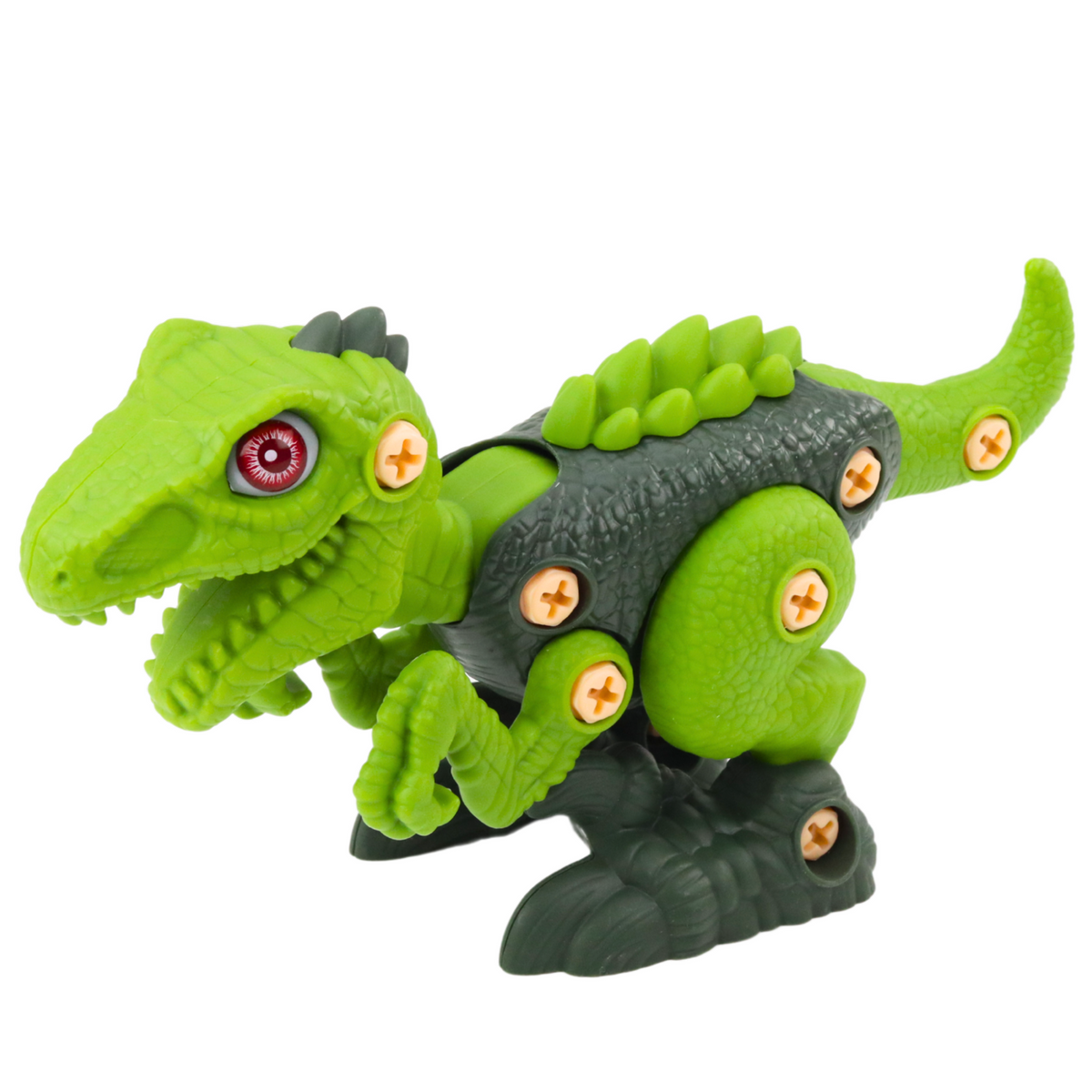 Dinosaurus na odskrutkovanie skrutkovania Zelená vŕtačka Diy