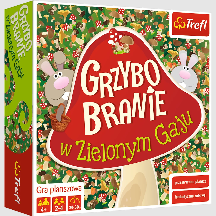 Board Game Mushroom Picking In The Green Grove Trefl 00988
