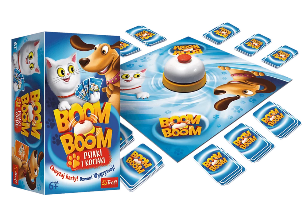 Boom Boom Dogs And Kittens Skill Game Trefl 01909