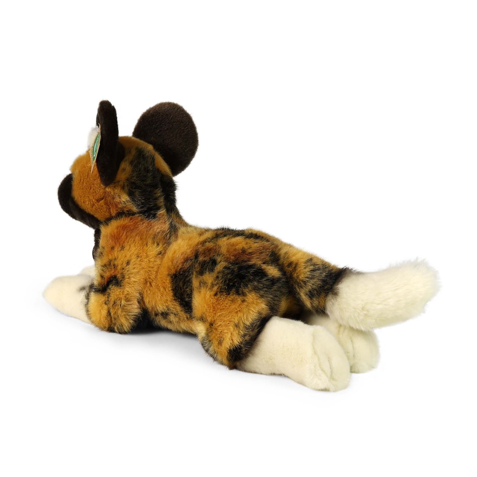 Madra Fiáin na hAfraice Plush 35 Cm Éicea-chairdiúil