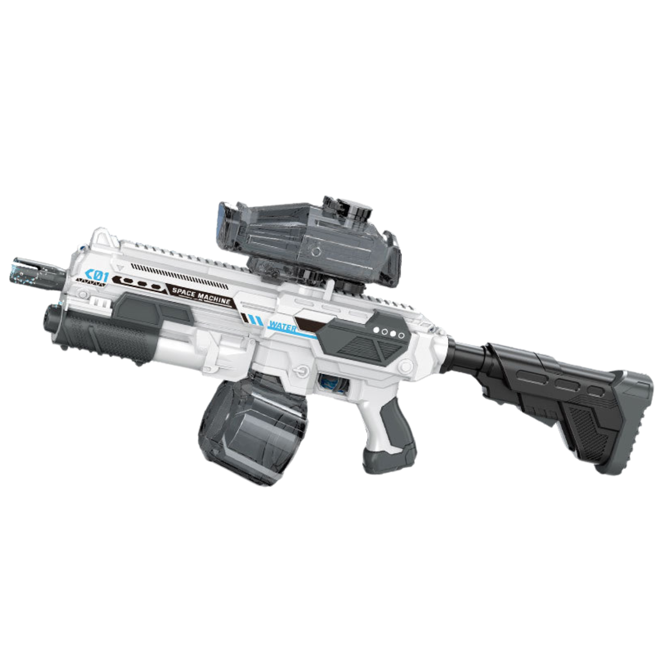 M16 Rifle Space Water Gun Electric 1350ml