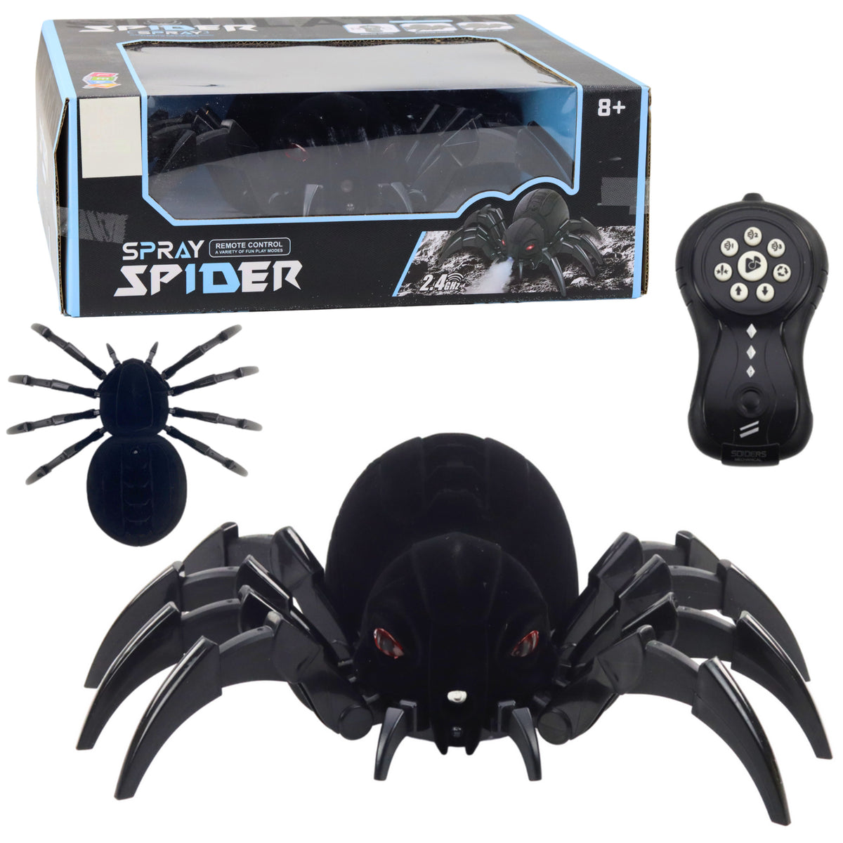 Rc Black Widow Remote Control Spider Smoke Effect