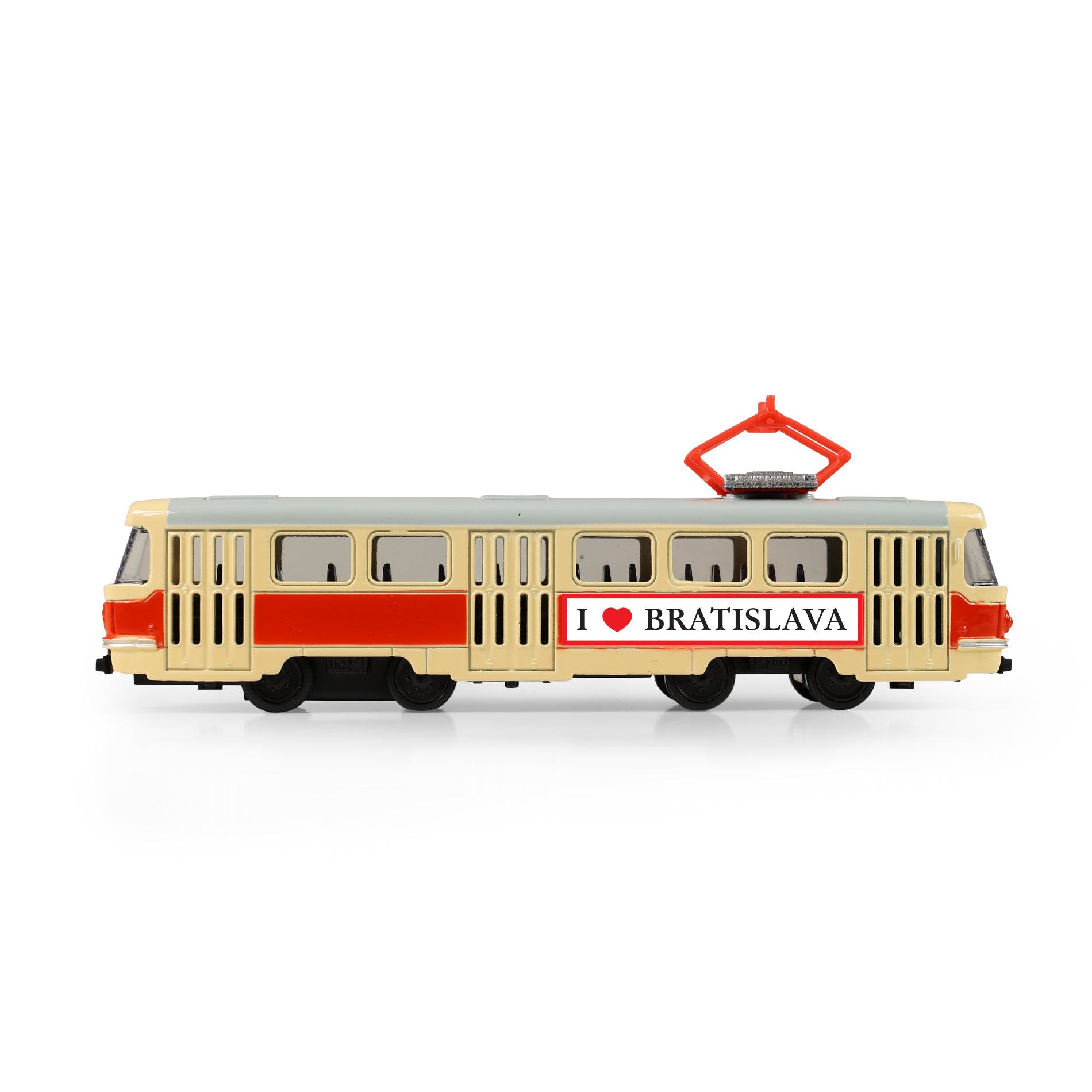 Kovová Električka 16 Cm Bratislava