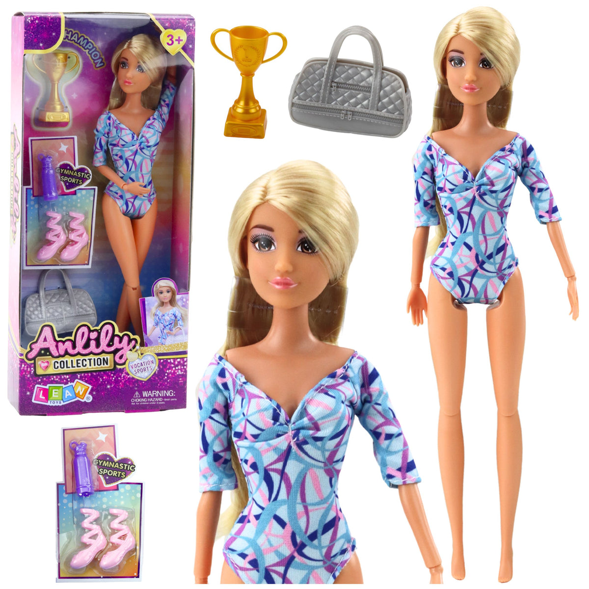 Anlily Ballerina Doll With Movable Limbs Accessories
