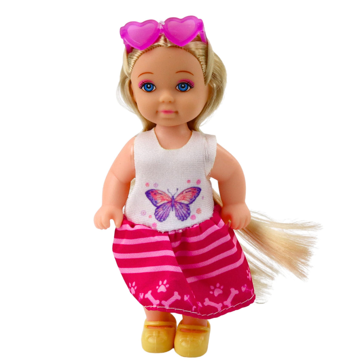 Mini Doll Set With Dog Tent And Accessories