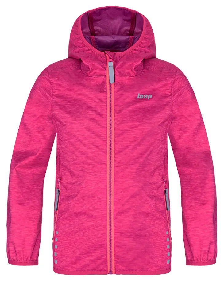 Jachetă Softshell pentru copii Loap Lyparo roz