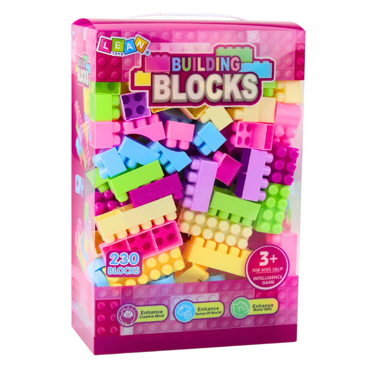 Building Blocks In Educational Box 230 Elements