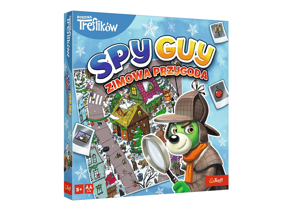 Spy Guy Winter Adventure Game Treflik Family Trefl 02516