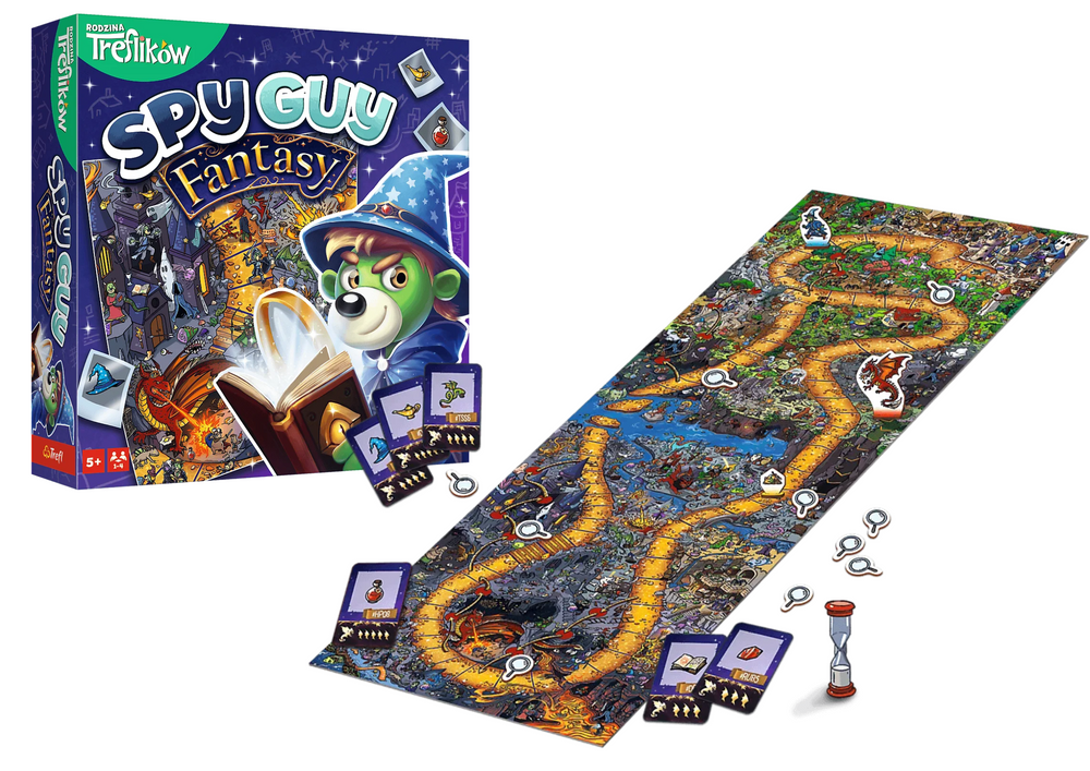 Jogo de família de fantasia Spy Guy Trefl 02577