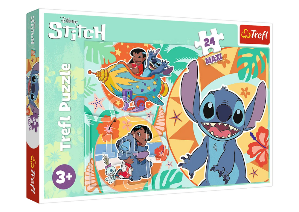 Puzal 24pcs Maxi Lá Shona Lilo Agus Stitch Trefl 14365