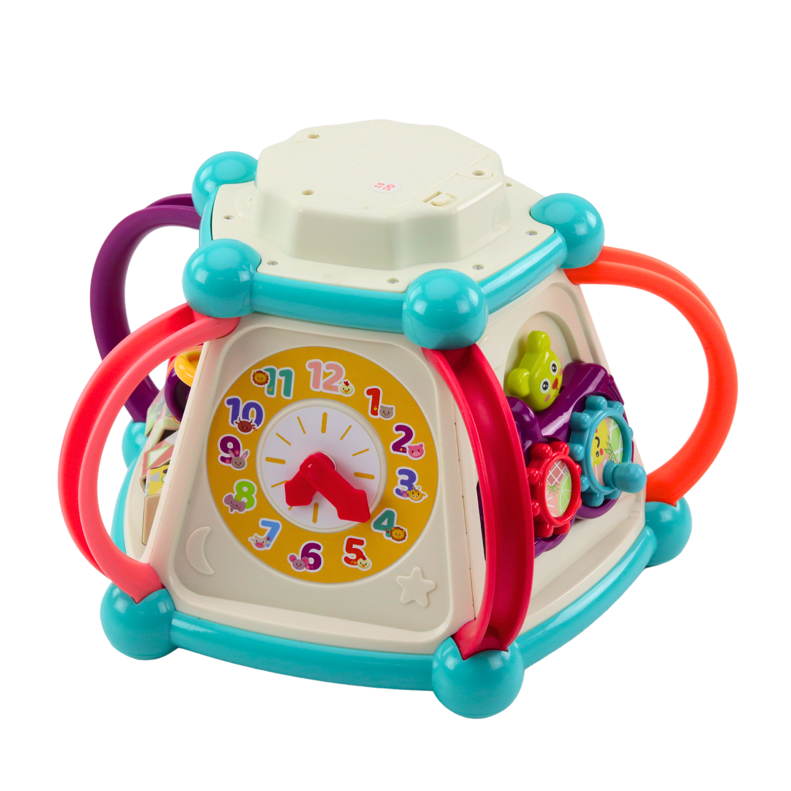 Multifunctional Educational Cube Sorter 7in1 Lights Sounds