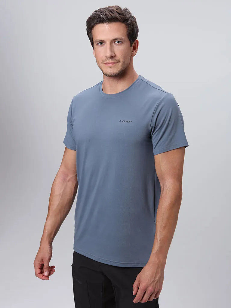 Herren-T-Shirt Loap Byrad Blau