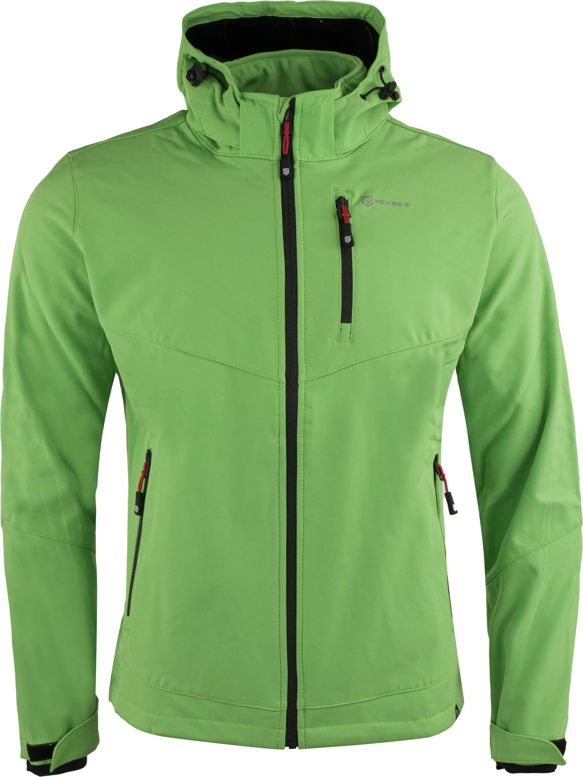 Chaqueta Softshell De Hombre Mckees Dry Acid Green