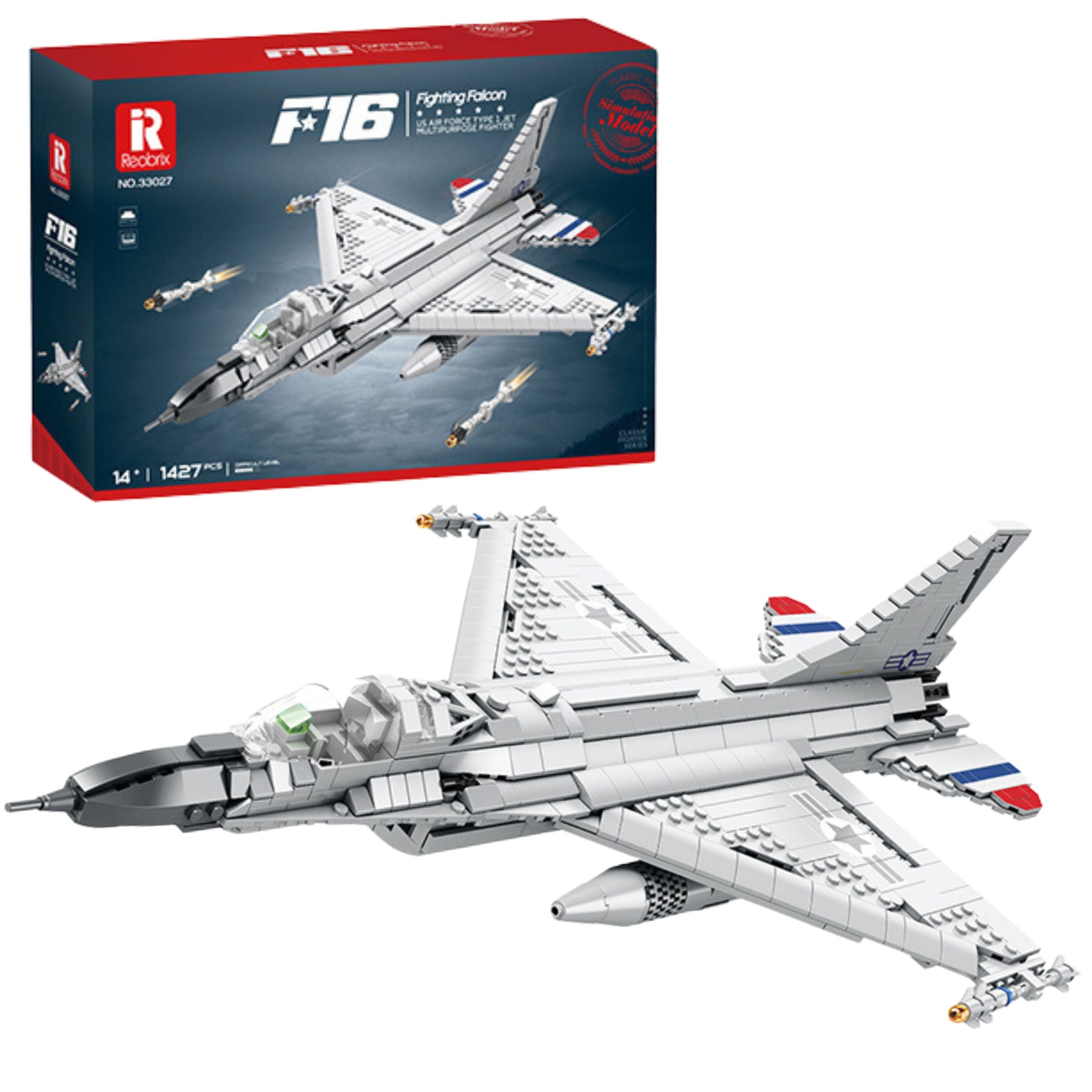 F-16 Fighting Falcon Construction Set 1427pcs